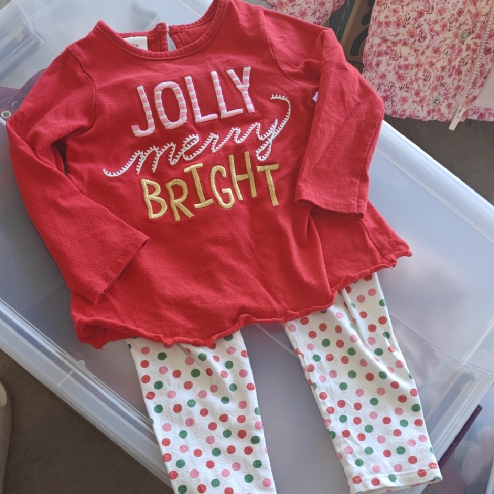 Festive Kids Set - Red and White